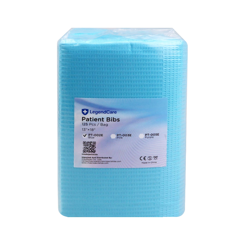 Babero Dental Desechable, Paquete X 125 Unidades CelesteLegendCare